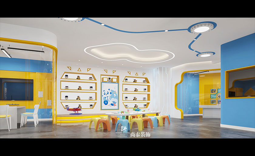 創(chuàng)客教育裝修效果圖-阿童木