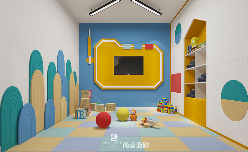 創(chuàng)客教育裝修效果圖-阿童木