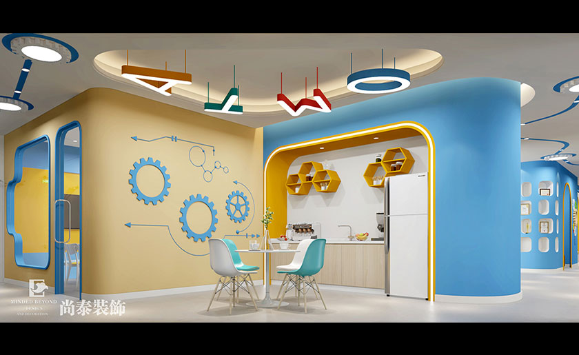 創(chuàng)客教育裝修效果圖-阿童木