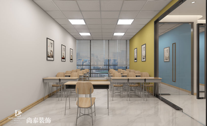 教育輔導(dǎo)機(jī)構(gòu)裝修效果圖-青果教育