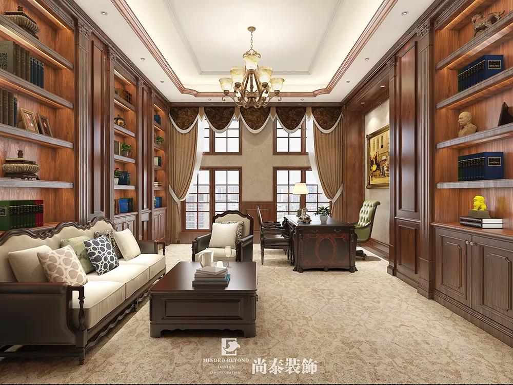 企業(yè)會所董事長室裝修效果圖