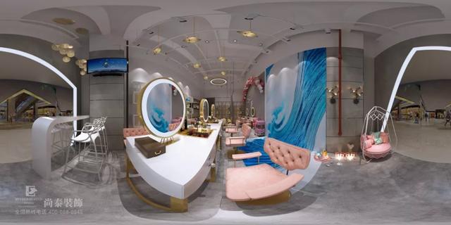 工業(yè)風(fēng)理發(fā)店裝修效果圖 工業(yè)風(fēng)理發(fā)店裝修效果圖