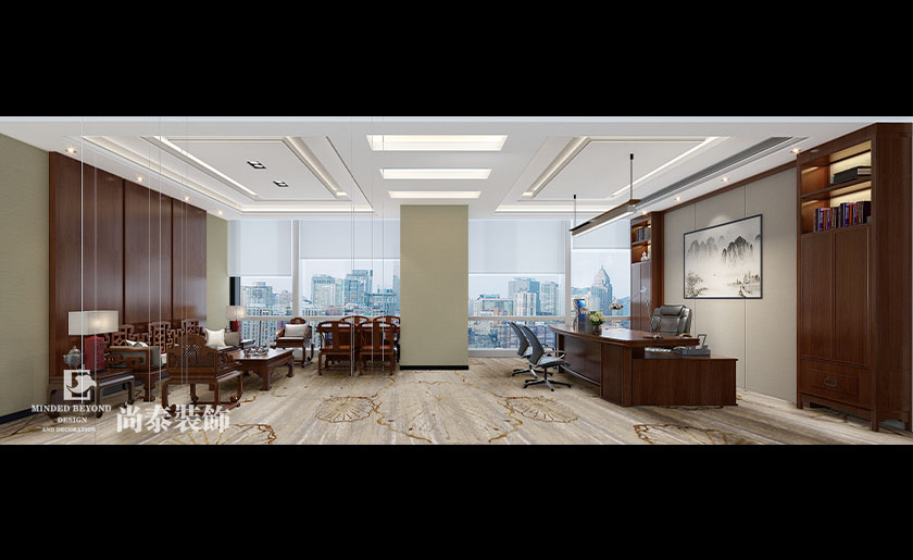 1700㎡上市LED產(chǎn)業(yè)科技公司辦公室裝修設計 | 萬潤科技