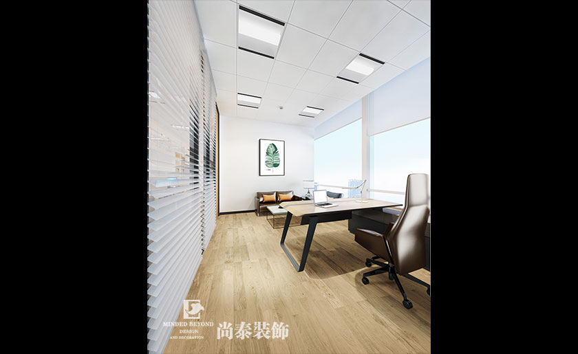 1700㎡上市LED產(chǎn)業(yè)科技公司辦公室裝修設計 | 萬潤科技