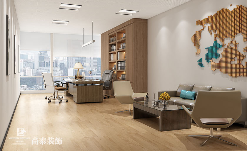 1700㎡上市LED產(chǎn)業(yè)科技公司辦公室裝修設計 | 萬潤科技