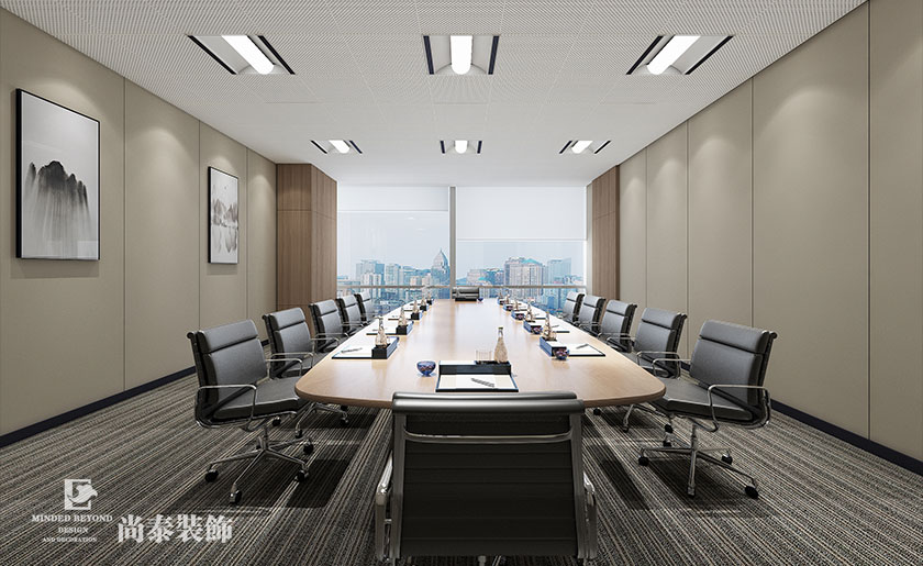 1700㎡上市LED產(chǎn)業(yè)科技公司辦公室裝修設計 | 萬潤科技