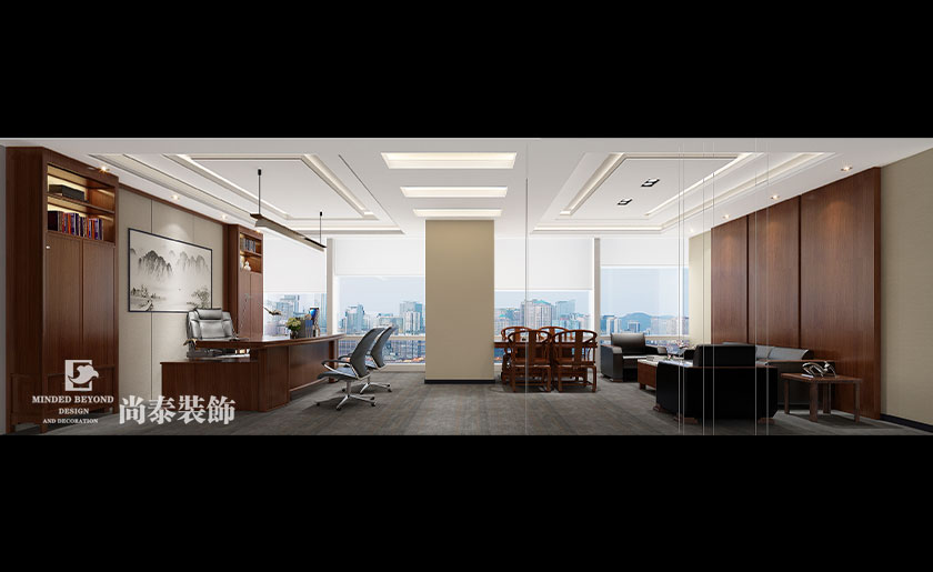 1700㎡上市LED產(chǎn)業(yè)科技公司辦公室裝修設計 | 萬潤科技