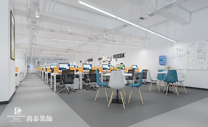 2000㎡高科技智能公司辦公空間裝修設(shè)計 | 創(chuàng)凱智能