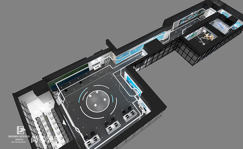 2000㎡高科技智能公司辦公空間裝修設(shè)計 | 創(chuàng)凱智能