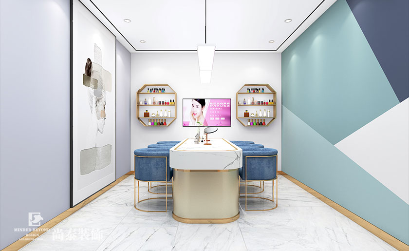 120㎡現(xiàn)代簡約醫(yī)療美容店裝修設(shè)計(jì) | 巧曼醫(yī)療美容