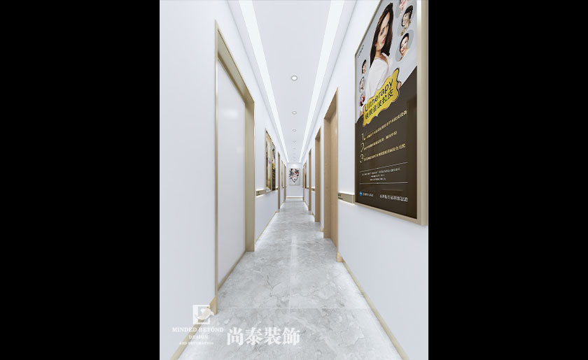 120㎡現(xiàn)代簡約醫(yī)療美容店裝修設(shè)計(jì) | 巧曼醫(yī)療美容