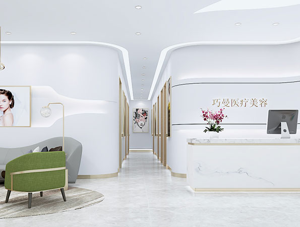 120㎡現(xiàn)代簡(jiǎn)約醫(yī)療美容店裝修設(shè)計(jì) | 巧曼醫(yī)療美容