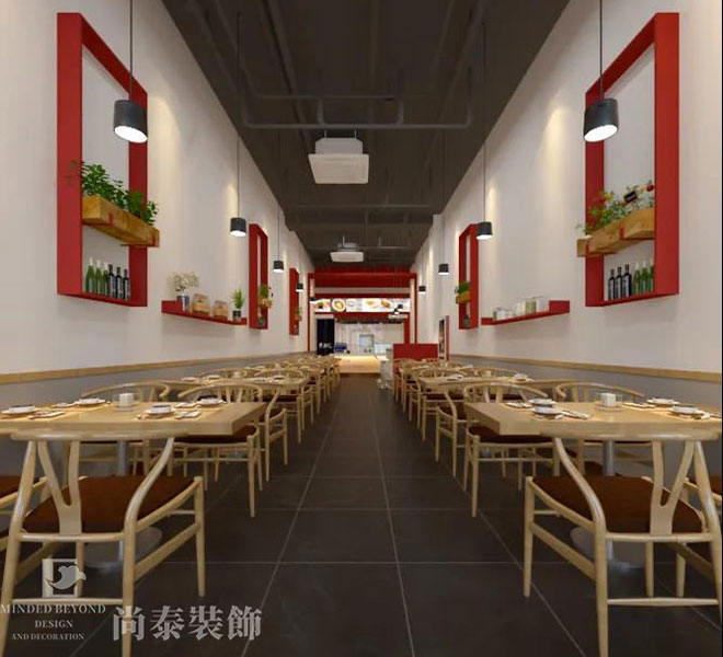 新鮮快餐店就餐區(qū)裝修效果圖 新鮮快餐店就餐區(qū)裝修效果圖