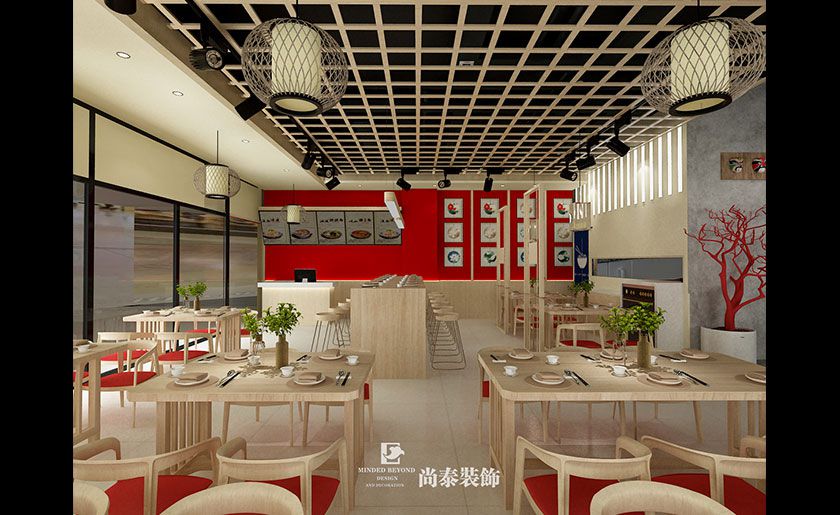 100平火鍋店裝修設(shè)計(jì)