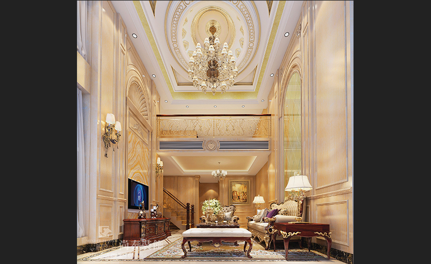 287㎡宮廷風(fēng)格別墅裝修設(shè)計(jì) | 梅林別墅