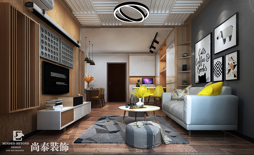 78平米小戶型家裝改造設(shè)計(jì) | 東方新地