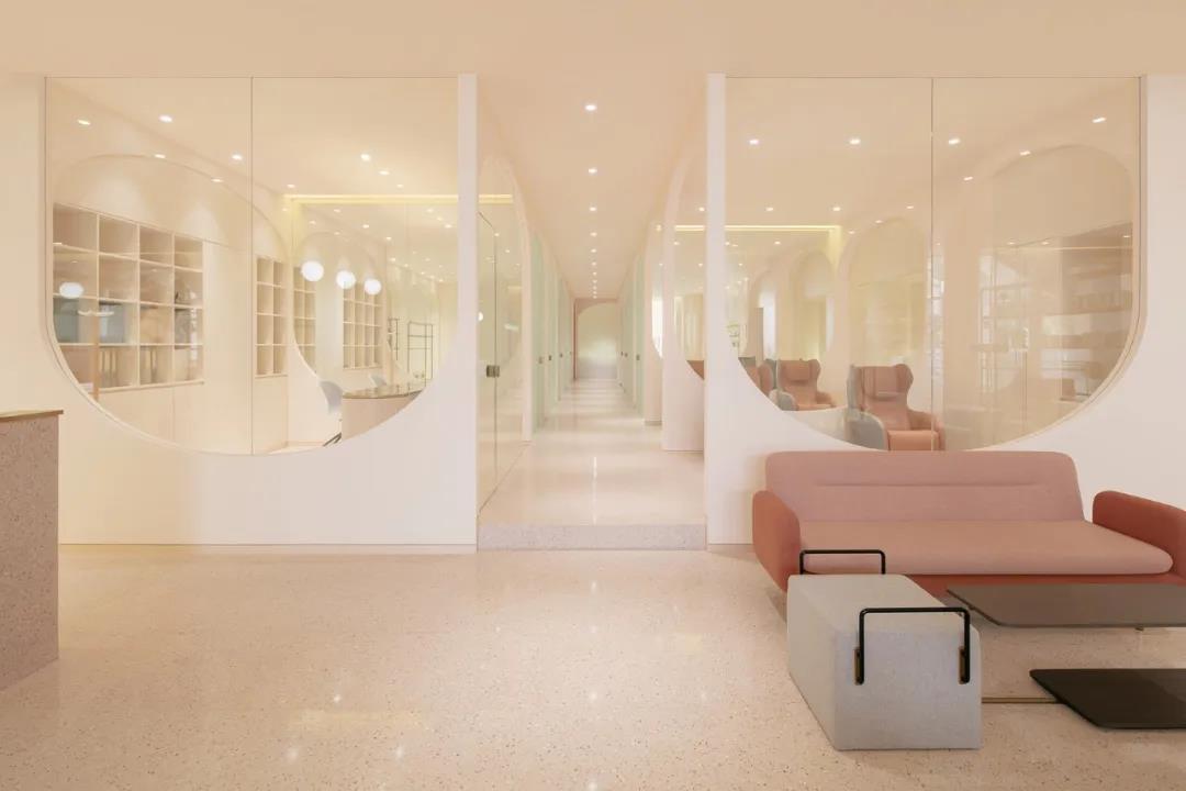 美容美甲店設(shè)計(jì)，出彩幾何圖形空間！