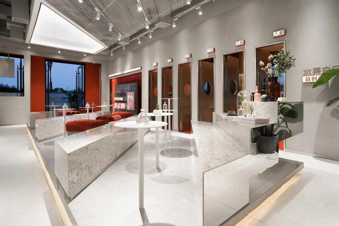 100平米奶茶店裝修效果圖片 100平米奶茶店裝修效果圖片