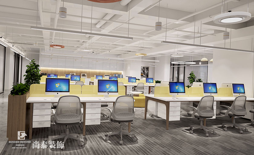 700㎡網(wǎng)絡(luò)科技公司辦公室裝修設(shè)計 | 優(yōu)車庫