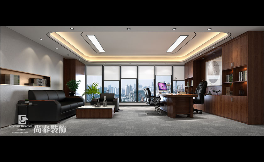 600㎡電子科技公司辦公室裝修設(shè)計(jì) | 億思騰達(dá)