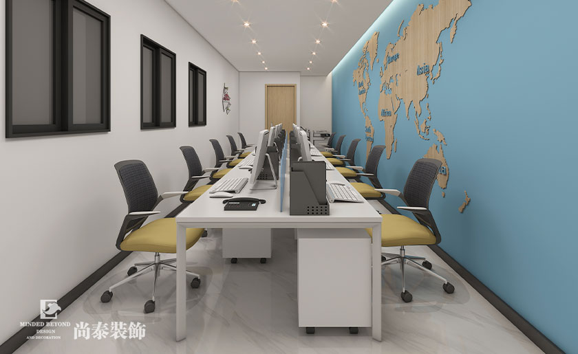 200㎡中小學全科輔導教育空間裝修設計 | 中望艾佳優(yōu)