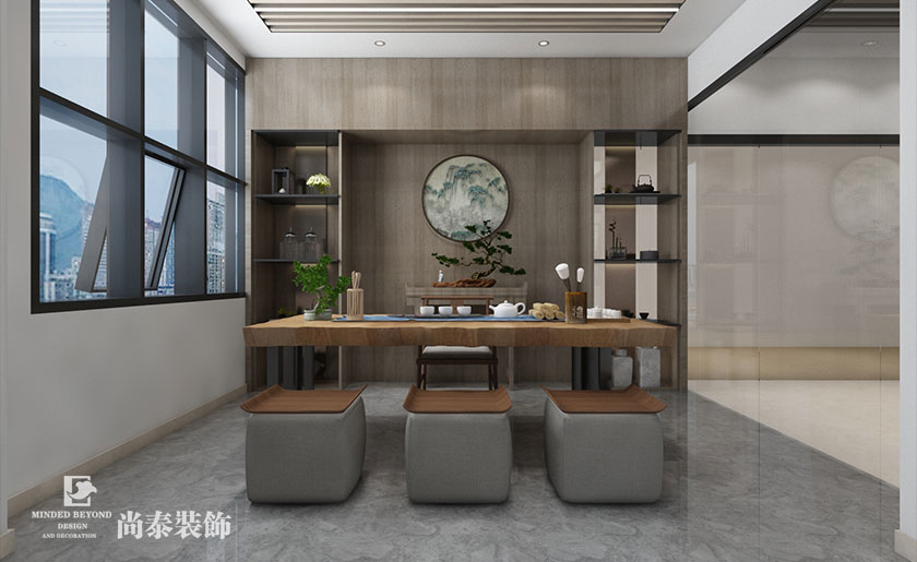 920㎡家政公司辦公室裝修設(shè)計 | 輕喜到家