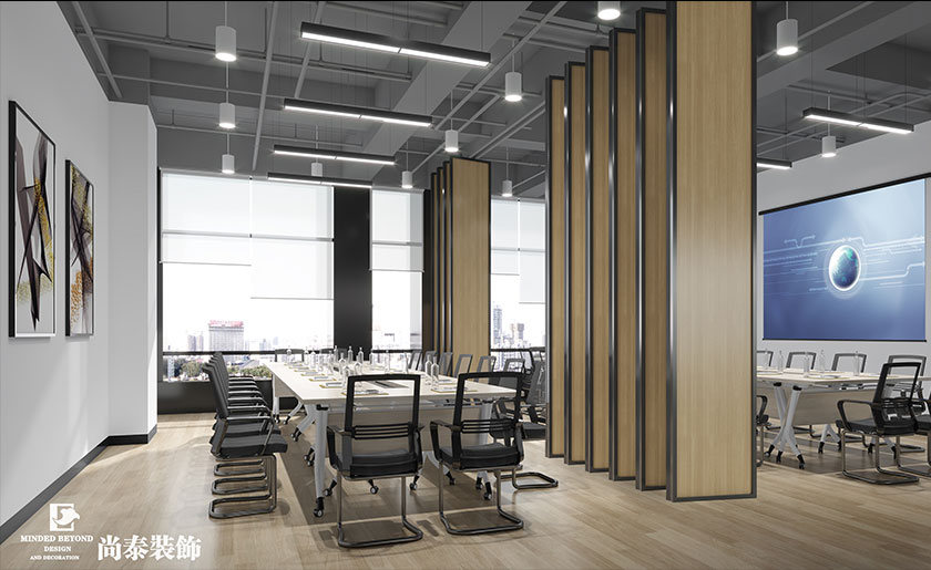 3600㎡新興直播公司辦公室裝修設(shè)計 | 安杰拉科技