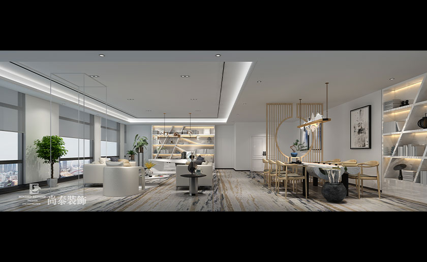 3600㎡新興直播公司辦公室裝修設(shè)計 | 安杰拉科技