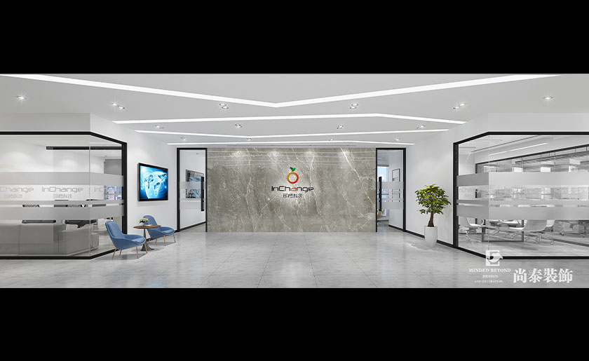 870㎡網(wǎng)絡(luò)科技公司辦公室設(shè)計(jì)效果圖 | 印橙科技