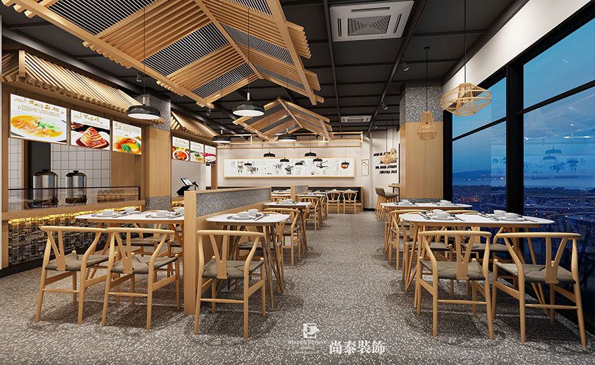 200㎡工業(yè)風(fēng)早餐店裝修設(shè)計(jì) | 蝸牛客棧