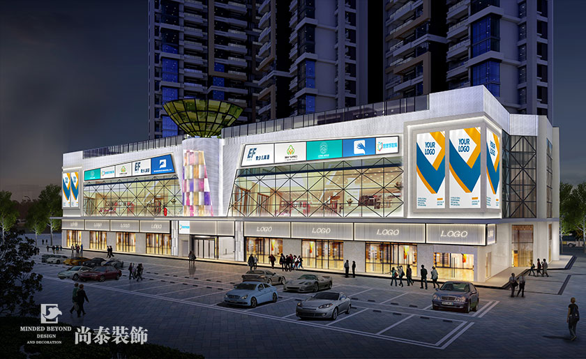 2000㎡新潮商場裝修設(shè)計 | 趣坊商城