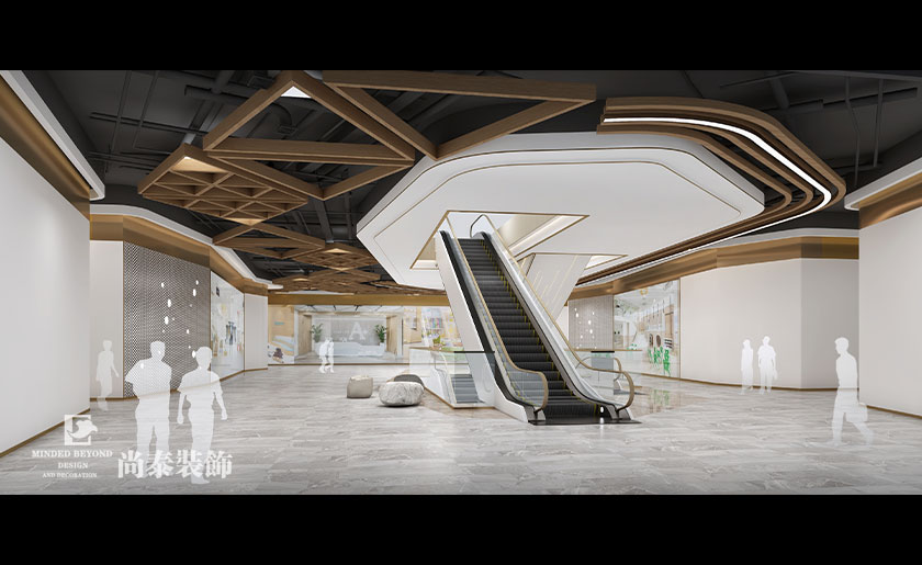 2000㎡新潮商場裝修設(shè)計 | 趣坊商城