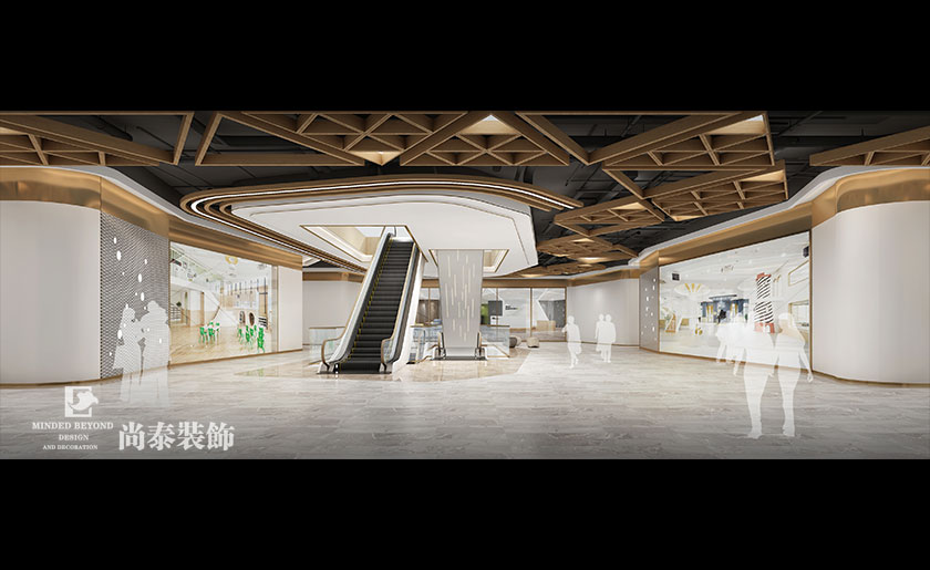 2000㎡新潮商場裝修設(shè)計 | 趣坊商城