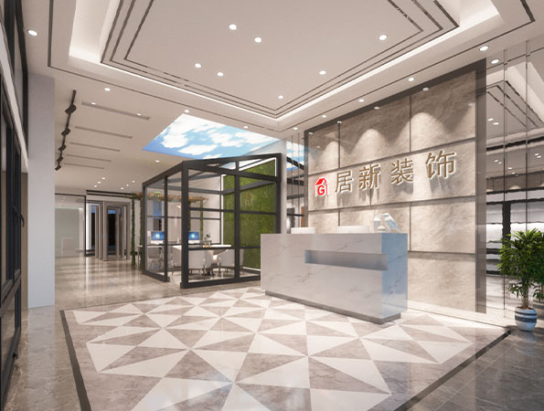 600㎡時(shí)尚門窗展廳裝修設(shè)計(jì) | 居新裝飾