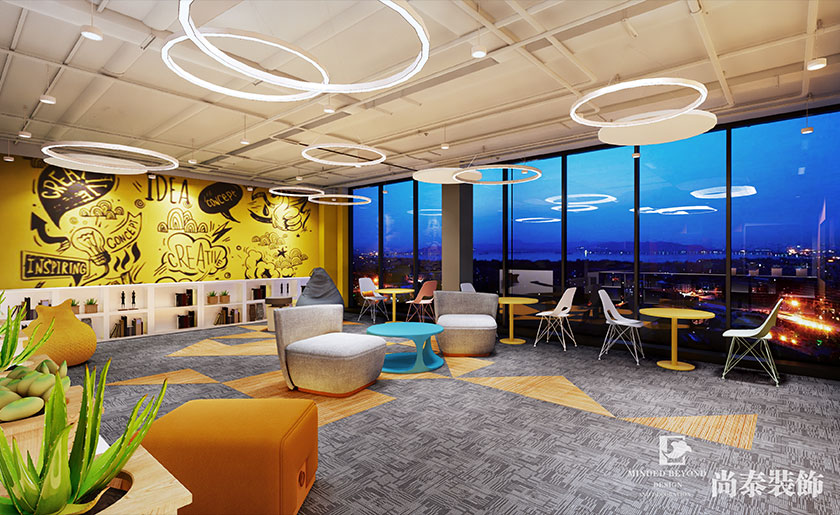 4500㎡金融科技公司辦公室裝修設(shè)計 | 衛(wèi)盈聯(lián)