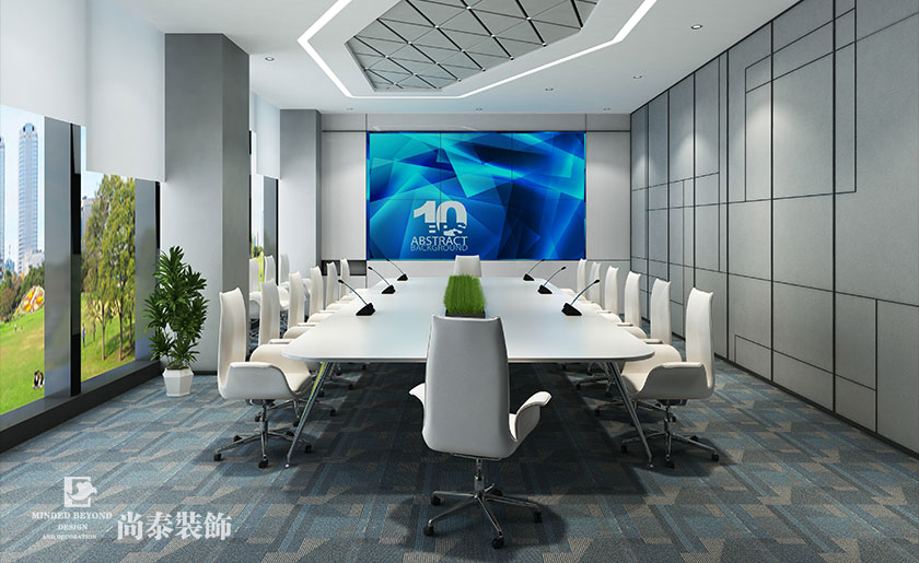 4500㎡金融科技公司辦公室裝修設(shè)計 | 衛(wèi)盈聯(lián)