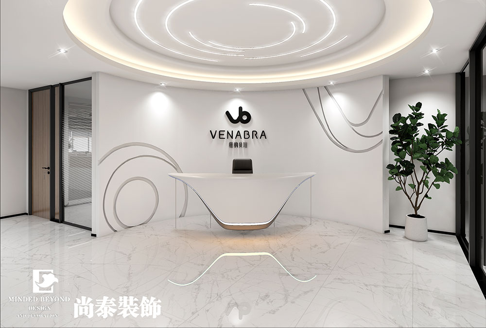 1200㎡電子科技實業(yè)公司辦公室設(shè)計 | 健之家