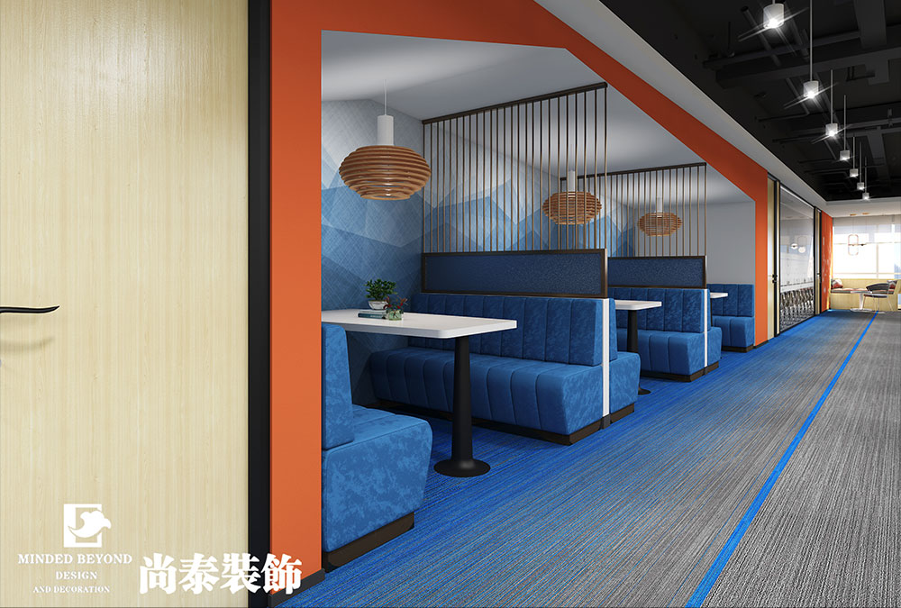 1200㎡電子科技實業(yè)公司辦公室設(shè)計 | 健之家