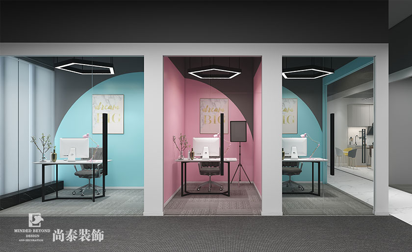 700㎡現(xiàn)代輕奢傳媒公司辦公室設(shè)計(jì) | 靜靜七月