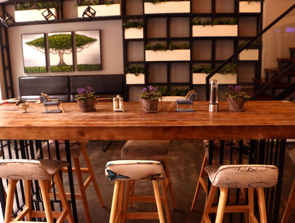 北歐風(fēng)格甜品店裝修實景圖 | Fresh甜品