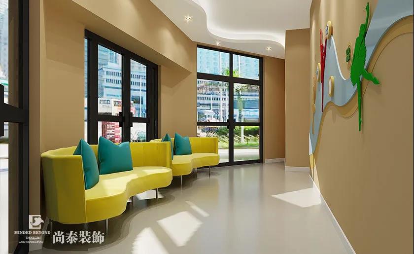 250㎡現(xiàn)代風格教育培訓機構裝修效果圖賞析