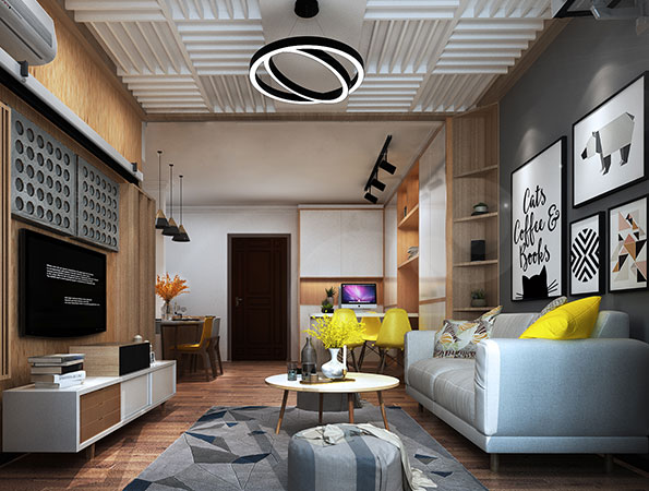 78平米小戶型家裝改造設(shè)計(jì) | 東方新地