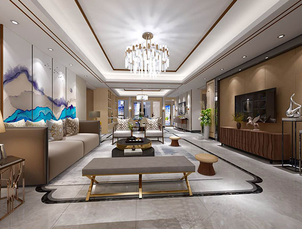 188平米雙拼平層大宅裝修設(shè)計(jì) | 蘭江山第