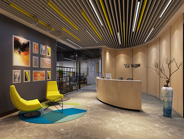 300平米科技公司辦公室裝修設計 | 睿尚創(chuàng)力