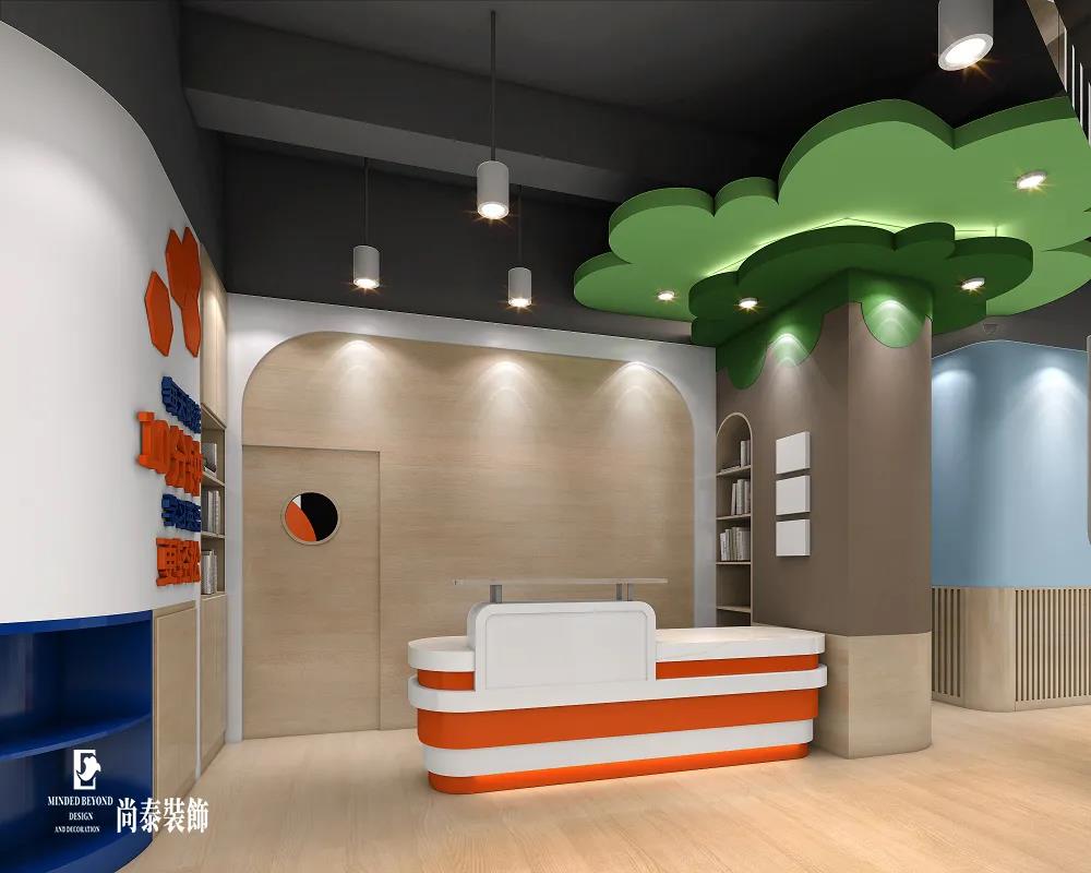 兒童英語培訓(xùn)機(jī)構(gòu)裝修翻新效果圖