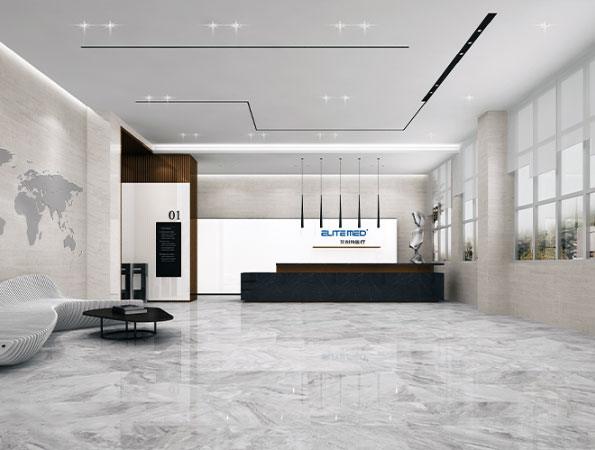 6000㎡醫(yī)療科技公司辦公室展廳裝修設(shè)計(jì)