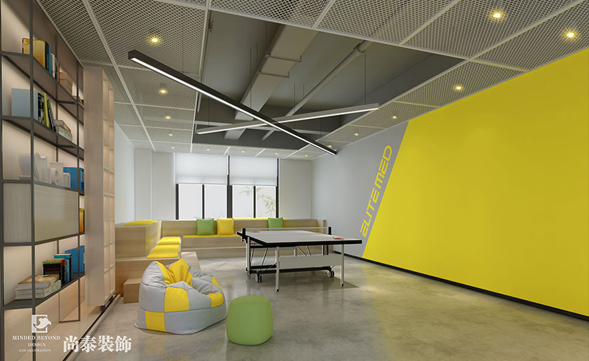 6000㎡醫(yī)療科技公司辦公室展廳裝修設(shè)計