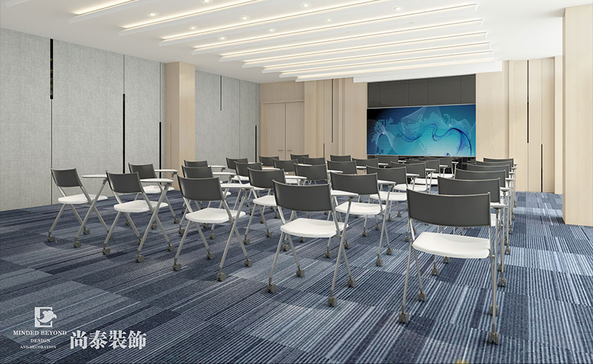 6000㎡醫(yī)療科技公司辦公室展廳裝修設(shè)計