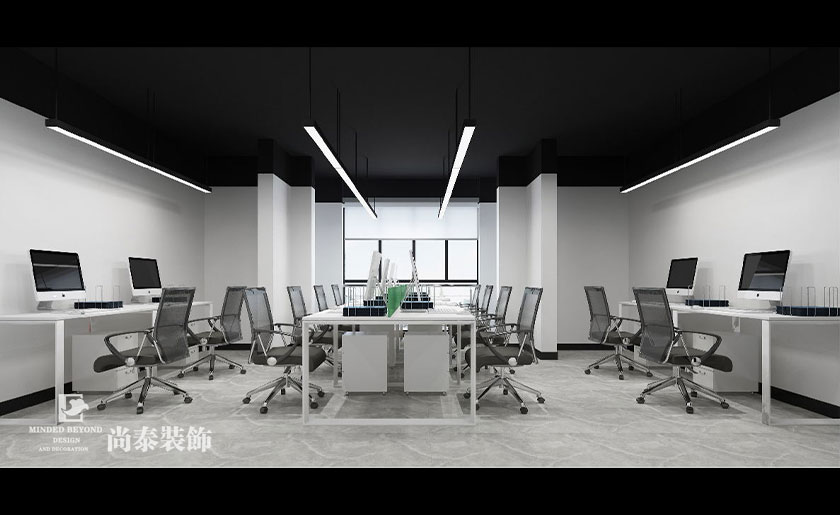 400平米微波科技辦公室裝修設(shè)計(jì) | 晟銳微波