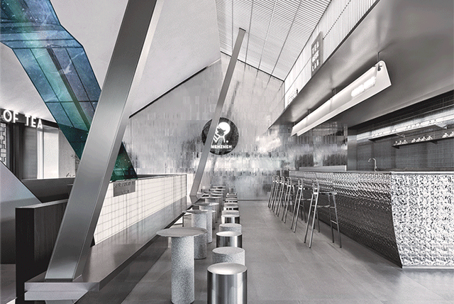 喜茶店鋪設(shè)計圖片